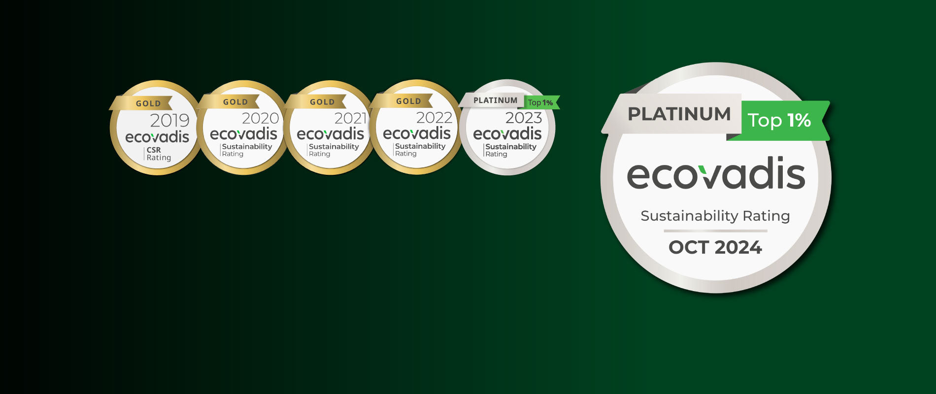 Platinum Award For Sustainability