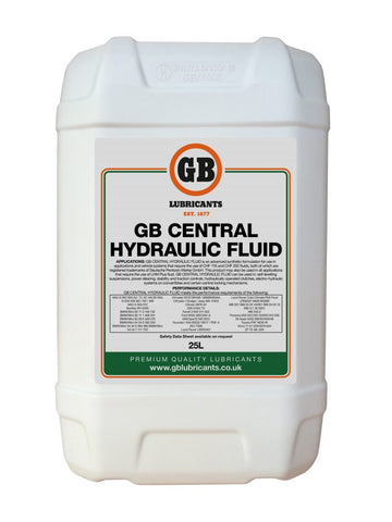 GB CENTRAL HYDRAULIC FLUID