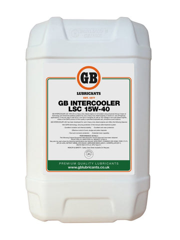 GB INTERCOOLER LSC 15W-40