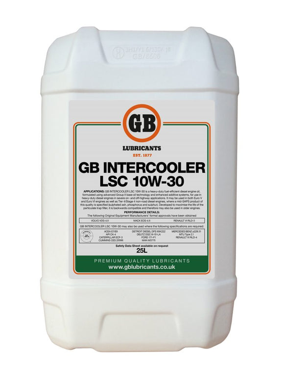 GB INTERCOOLER LSC 10W-30