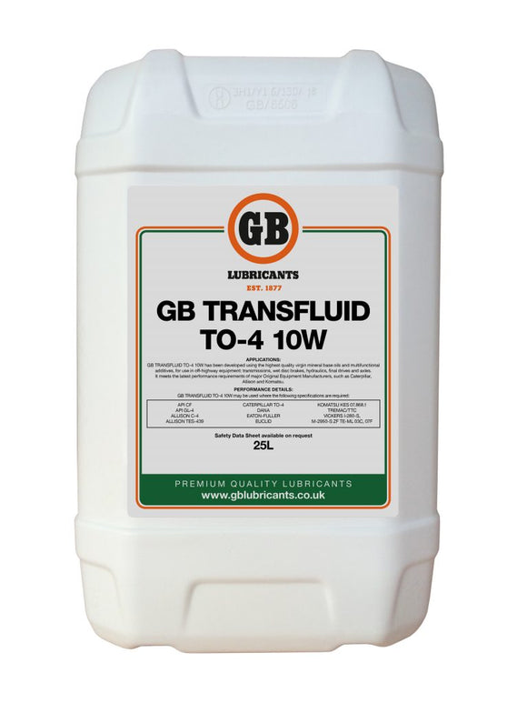 GB TRANSFLUID TO-4 SAE 10W